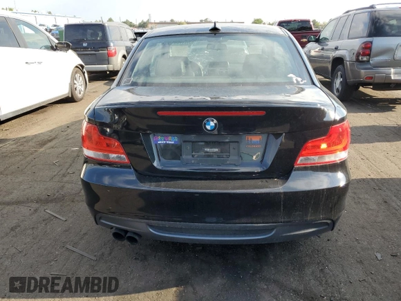 2012 BMW 1 Series 135i with VIN WBAUC9C5XCVM13147, listed as a Copart auction lot 63928734 with 78,461 mi miles and Clean title. Bid and sale history available at DreamBid. Image 6.