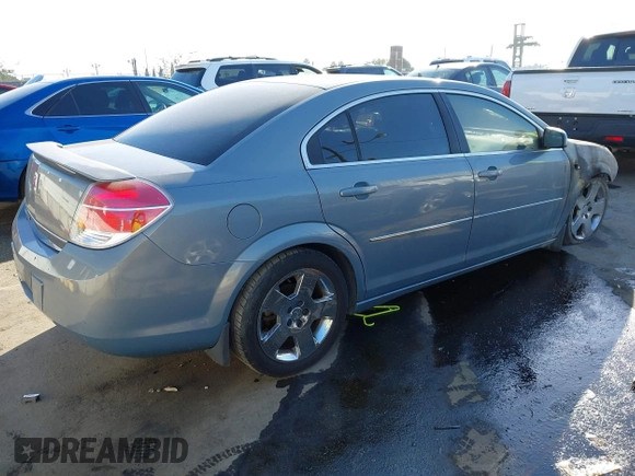 2008 Saturn Aura XE z VIN 1G8ZS57B38F214909, wystawiony jako IAAI lot #41681692 z przebiegiem Nie podano mil oraz . Historia ofert i sprzedaży dostępna na DreamBid. Obrazek 4.