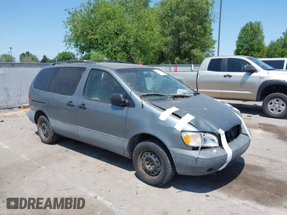 1998 Toyota Sienna LE с VIN 4T3ZF13C8WU077141, выставлен на аукционе IAAI как лот 42396363 с пробегом Не указан миль и . История ставок и продаж доступна на DreamBid. Изображение 1.