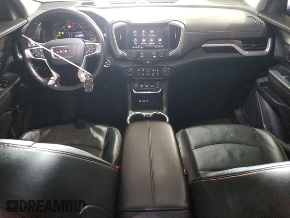 2020 GMC Terrain SLT with VIN 3GKALPEX3LL265453, listed as a Copart auction lot 55657345 with 160,223 mi miles and Salvage title. Bid and sale history available at DreamBid. Image 8.