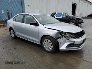 2015 Volkswagen Jetta S with VIN 3VW1K7AJ2FM303265, listed as a Copart auction lot 51550585 with 79,378 mi miles and Salvage title. Bid and sale history available at DreamBid. Image 4.