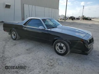 1986 Chevrolet El Camino SS with VIN 3GCCW80H7GS909081, listed as a Copart auction lot 76185614 with 66,212 mi miles and Salvage Title. Bid and sale history available at carsss.com. Image 4.