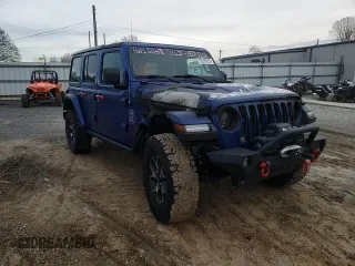 2020 Jeep Wrangler Unlimited Recon with VIN 1C4HJXFN4LW178832, listed as a Copart auction lot 71918762 with Not provided miles and Salvage title. Bid and sale history available at DreamBid. Image 11.