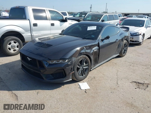 2024 Ford Mustang GT with VIN 1FA6P8CF6R5426477, listed as a IAAI auction lot 41692754 with 16,767 mi miles and . Bid and sale history available at DreamBid. Image 2.