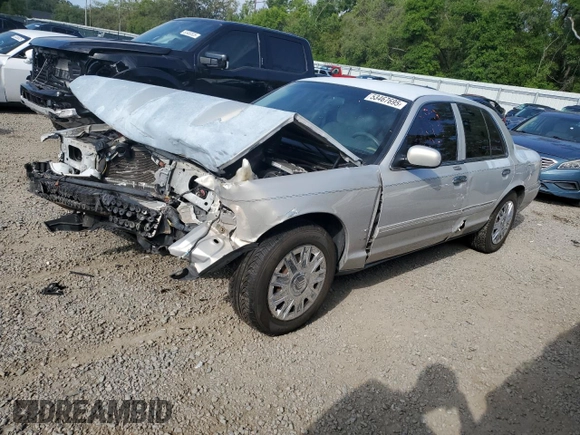 2008 Mercury Grand Marquis GS with VIN 2MEFM74V88X660411, listed as a Copart auction lot 53467695 with Not Provided miles and Salvage Title. Bid and sale history available at DreamBid. Image 1.