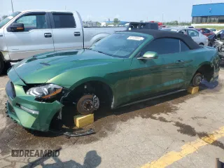 2022 Ford Mustang EcoBoost with VIN 1FATP8UH0N5129315, listed as a Copart auction lot 65189804 with 51,337 mi miles and Non Repairable. Bid and sale history available at carsss.com. Image 1.