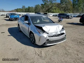 2022 Toyota Prius L Eco with VIN JTDKAMFU9N3167860, listed as a Copart auction lot 88081845 with 0 mi miles and Salvage Title. Bid and sale history available at carsss.com. Image 10.