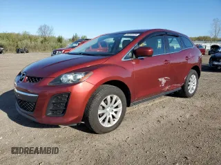 2010 Mazda CX-7 Sport with VIN JM3ER2WM4A0318665, listed as a Copart auction lot 54205525 with 164,755 mi miles and Salvage Title. Bid and sale history available at DreamBid. Image 1.