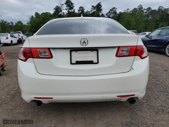 2010 Acura TSX with VIN JH4CU2F6XAC034325, listed as a Copart auction lot 51826395 with 189,032 mi miles and Salvage Title. Bid and sale history available at carsss.com. Image 6.