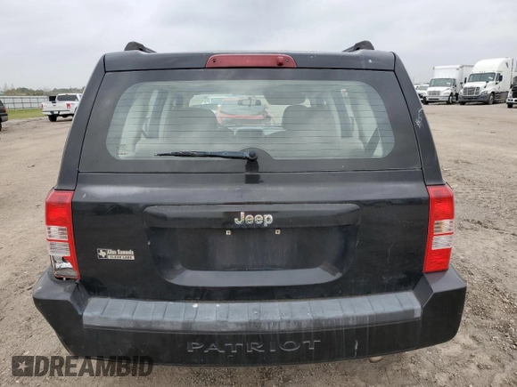 2007 Jeep Patriot Sport with VIN 1J8FT28W87D342765, listed as a Copart auction lot 49204775 with 144,345 mi miles and Salvage Title. Bid and sale history available at DreamBid. Image 6.
