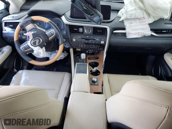 2022 Lexus RX with VIN 2T2HGMDA5NC073866, listed as a Copart auction lot 87927855 with Not Provided miles and Salvage Title. Bid and sale history available at carsss.com. Image 8.