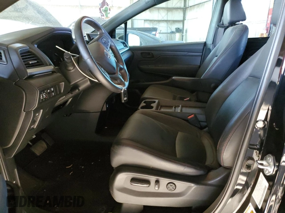 2023 Honda Odyssey Sport with VIN 5FNRL6H71PB025357, listed as a Copart auction lot 45682075 with 56,291 mi miles and Salvage Title. Bid and sale history available at carsss.com. Image 7.