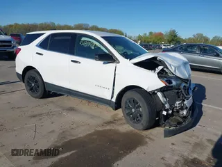 2020 Chevrolet Equinox LT z VIN 3GNAXKEV9LS701575, wystawiony jako IAAI lot #42139083 z przebiegiem 42 611 mil mil oraz . Historia ofert i sprzedaży dostępna na DreamBid. Obrazek 1.