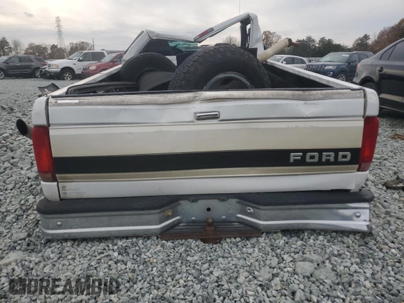 1996 Ford F-150 with VIN 1FTEF15N6TLB31158, listed as a Copart auction lot 80905514 with 157,435 mi miles and Salvage title. Bid and sale history available at DreamBid. Image 6.