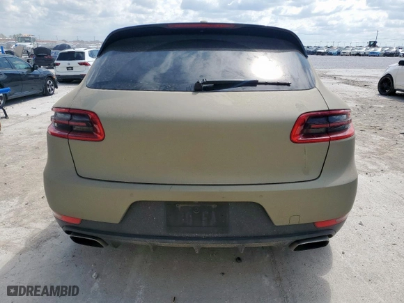 2018 Porsche Macan with VIN WP1AA2A57JLB23087, listed as a Copart auction lot 50833165 with 76,816 mi miles and Salvage Title. Bid and sale history available at carsss.com. Image 6.
