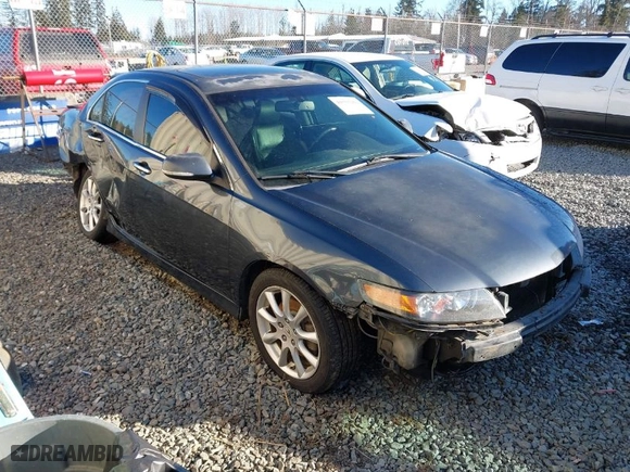 2008 Acura TSX with VIN JH4CL96808C002538, listed as a IAAI auction lot 41533262 with 221544 miles. Bid and sale history available at carsss.com. Image 1.