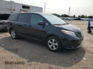 2015 Toyota Sienna L z VIN 5TDZK3DC7FS559722, wystawiony jako Copart lot #59285755 z przebiegiem 104 231 mil mil oraz Szkoda całkowita • Salvage title. Historia ofert i sprzedaży dostępna na DreamBid. Obrazek 4.