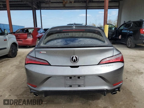 2024 Acura Integra w/A-Spec Package z VIN 19UDE4H39RA002377, wystawiony jako Copart lot #42515054 z przebiegiem 3565 mil mil oraz Szkody całkowita. Historia ofert i sprzedaży dostępna na DreamBid. Obrazek 6.