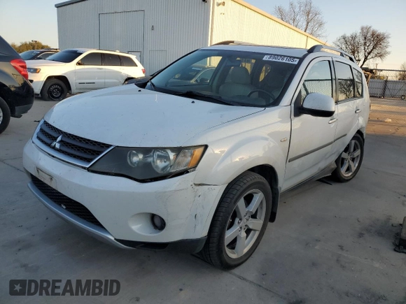 2007 Mitsubishi Outlander XLS z VIN JA4MT41XX7U011855, wystawiony jako Copart lot #89026105 z przebiegiem 254 849 mil mil oraz Szkoda całkowita • Salvage title. Historia ofert i sprzedaży dostępna na DreamBid. Obrazek 1.