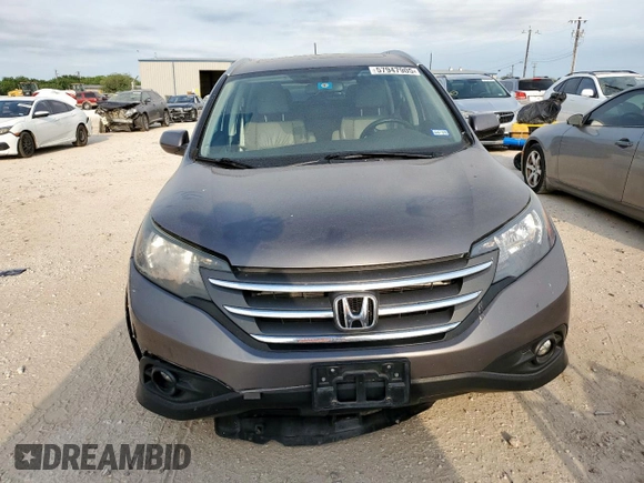 2013 Honda CR-V EX-L z VIN 5J6RM4H79DL064833, wystawiony jako Copart lot #57947905 z przebiegiem 105 768 mil mil oraz Szkody całkowita. Historia ofert i sprzedaży dostępna na DreamBid. Obrazek 5.