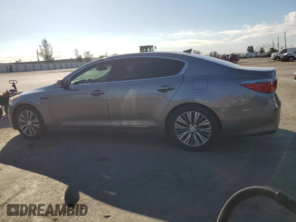 2016 Kia K900 Luxury with VIN KNALU4D3XG6031483, listed as a Copart auction lot 82570674 with 92,402 mi miles and Salvage Title. Bid and sale history available at carsss.com. Image 2.