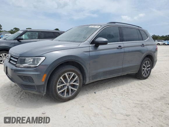 2019 Volkswagen Tiguan SE with VIN 3VV3B7AX5KM062202, listed as a Copart auction lot 52735115 with 67,292 mi miles and Non Repairable. Bid and sale history available at DreamBid. Image 1.