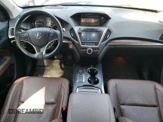 2019 Acura MDX Technology with VIN 5J8YD4H54KL003159, listed as a Copart auction lot 60716275 with 40,992 mi miles and Salvage title. Bid and sale history available at DreamBid. Image 8.