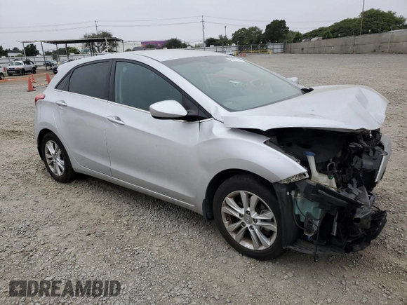 2013 Hyundai Elantra GT with VIN KMHD35LEXDU109072, listed as a Copart auction lot 76022504 with 133,006 mi miles and Salvage Title. Bid and sale history available at carsss.com. Image 4.