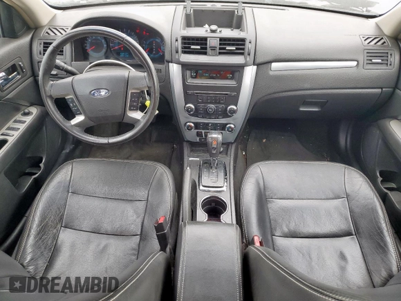 2012 Ford Fusion SEL with VIN 3FAHP0JG2CR118765, listed as a Copart auction lot 52598145 with 104,231 mi miles and Salvage Title. Bid and sale history available at carsss.com. Image 8.
