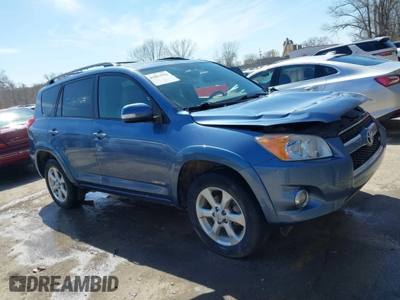 2010 Toyota RAV4 Limited with VIN JTMDK4DV7AD016053, listed as a IAAI auction lot 41853976 with 137,922 mi miles and . Bid and sale history available at DreamBid. Image 1.