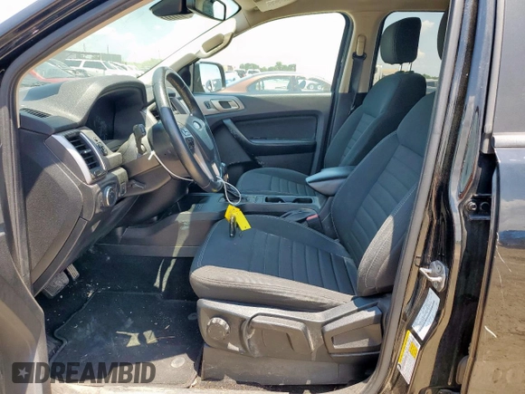 2020 Ford Ranger XL with VIN 1FTER4EH9LLA85327, listed as a Copart auction lot 58895515 with 52,156 mi miles and Salvage title. Bid and sale history available at DreamBid. Image 7.