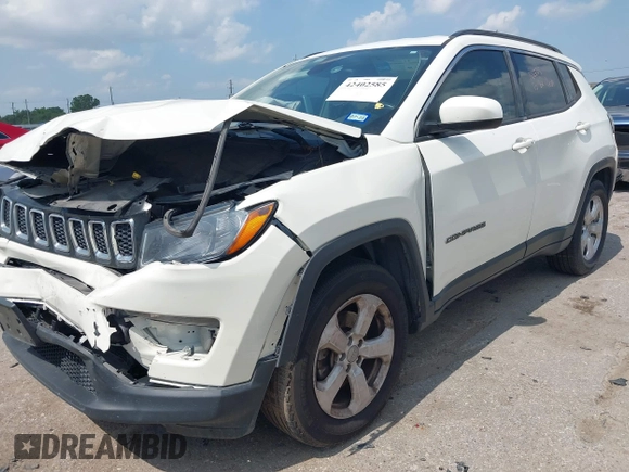 2018 Jeep Compass Altitude with VIN 3C4NJCBB1JT151808, listed as a IAAI auction lot 42402585 with 145,422 mi miles and . Bid and sale history available at DreamBid. Image 16.