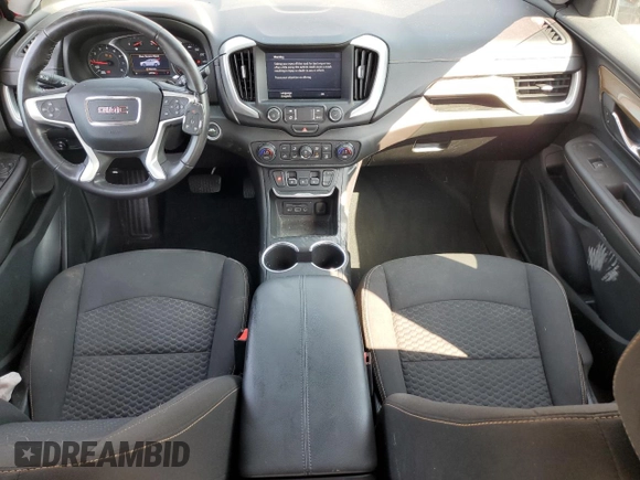 2019 GMC Terrain SLE with VIN 3GKALTEX9KL235624, listed as a Copart auction lot 62329065 with 29,993 mi miles and Salvage title. Bid and sale history available at DreamBid. Image 8.