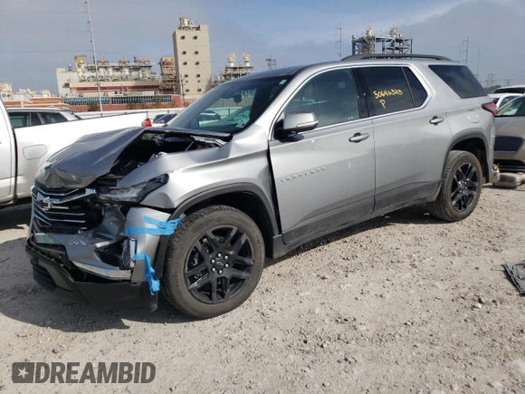 2023 Chevrolet Traverse LT Cloth with VIN 1GNERGKW3PJ193553, listed as a Copart auction lot 50646325 with 33,384 mi miles and Salvage Title. Bid and sale history available at carsss.com. Image 1.