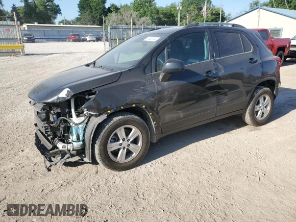 2022 Chevrolet Trax LT with VIN KL7CJPSM2NB527162, listed as a Copart auction lot 57653745 with 49,974 mi miles and Salvage title. Bid and sale history available at DreamBid. Image 1.
