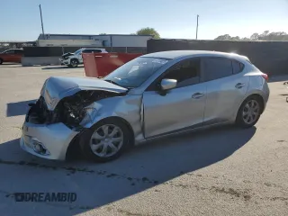 2014 Mazda 3 i Sport with VIN JM1BM1K77E1197649, listed as a Copart auction lot 47779025 with Not Provided miles and Salvage Title. Bid and sale history available at carsss.com. Image 1.