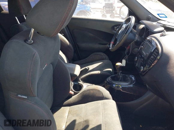 2013 Nissan Juke S with VIN JN8AF5MR4DT220551, listed as a IAAI auction lot 41834289 with 1 mi miles. Bid and sale history available at carsss.com. Image 5.