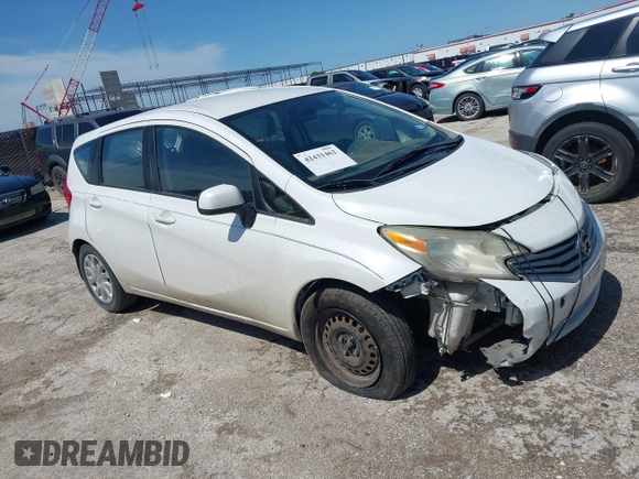 2014 Nissan Note S Plus with VIN 3N1CE2CP6EL435914, listed as a IAAI auction lot 42431462 with 110,063 mi miles and . Bid and sale history available at DreamBid. Image 1.