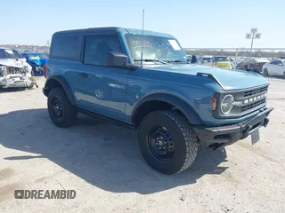 2022 Ford Bronco with VIN 1FMDE5AP8NLB71317, listed as a IAAI auction lot 41847695 with 21,484 mi miles and . Bid and sale history available at DreamBid. Image 1.