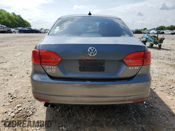 2011 Volkswagen Jetta SE with VIN 3VWDX7AJ2BM361210, listed as a Copart auction lot 53984825 with 223,915 mi miles and Salvage title. Bid and sale history available at DreamBid. Image 6.