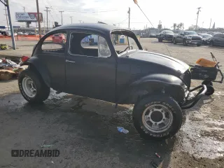 1967 Volkswagen Beetle with VIN 117653432, listed as a Copart auction lot 43755205 with Not Provided miles and Clean Title. Bid and sale history available at DreamBid. Image 4.