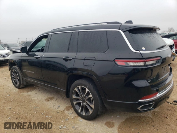 2021 Jeep Grand Cherokee Overland with VIN 1C4RJJDG2M8183507, listed as a Copart auction lot 42508935 with 64,501 mi miles and Clean title. Bid and sale history available at DreamBid. Image 2.