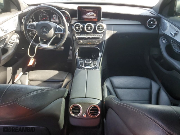 2018 Mercedes-Benz C-Class C 300 with VIN 55SWF4KB7JU249430, listed as a Copart auction lot 51835145 with 94,371 mi miles and Salvage Title. Bid and sale history available at carsss.com. Image 8.