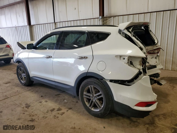 2017 Hyundai Santa Fe Sport 2.4L with VIN 5NMZUDLB5HH007523, listed as a Copart auction lot 51439895 with 0 mi miles and Salvage Title. Bid and sale history available at carsss.com. Image 2.
