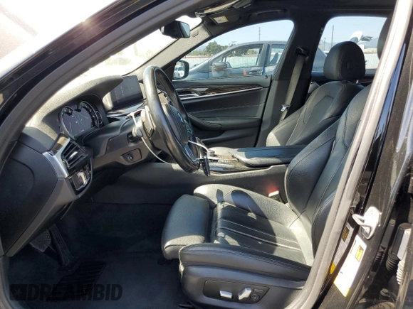 2019 BMW 5 Series 540i with VIN WBAJE5C54KWW12967, listed as a Copart auction lot 58490535 with 91,758 mi miles and Salvage title. Bid and sale history available at DreamBid. Image 7.