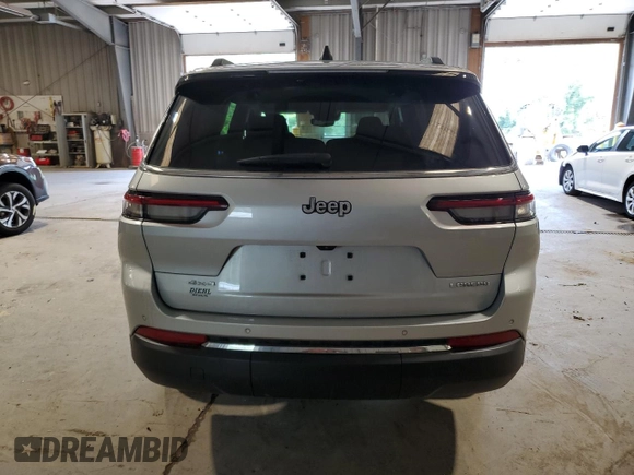 2023 Jeep Grand Cherokee Laredo with VIN 1C4RJKAG2P8852406, listed as a Copart auction lot 55753025 with 10,350 mi miles and Salvage title. Bid and sale history available at DreamBid. Image 6.