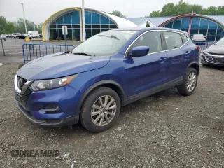 2021 Nissan Rogue S z VIN JN1BJ1AWXMW438481, wystawiony jako Copart lot #59717195 z przebiegiem 75 881 mil mil oraz Szkoda całkowita • Salvage title. Historia ofert i sprzedaży dostępna na DreamBid. Obrazek 1.