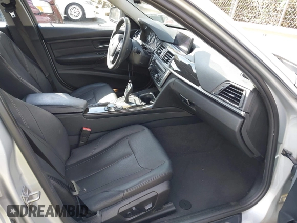 2015 BMW 3 Series 328i with VIN WBA3A5G54FNS83410, listed as a IAAI auction lot 41942681 with 115,340 mi miles. Bid and sale history available at carsss.com. Image 5.