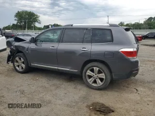 2012 Toyota Highlander Limited z VIN 5TDYK3EH4CS076738, wystawiony jako Copart lot #58552115 z przebiegiem 298 533 mil mil oraz Szkoda całkowita • Salvage title. Historia ofert i sprzedaży dostępna na DreamBid. Obrazek 2.