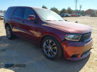 2019 Dodge Durango GT z VIN 1C4RDJDG2KC625283, wystawiony jako IAAI lot #41702986 z przebiegiem 191 708 mil mil oraz . Historia ofert i sprzedaży dostępna na DreamBid. Obrazek 1.